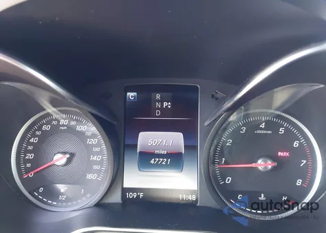 2019 Mercedes-Benz Glc 300 4Matic из США, поврежденный, VIN WDC0G4KB1KV165833